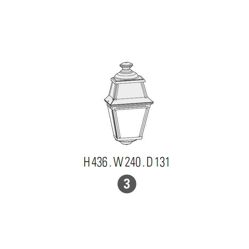 Avenue 2 Model 3 Wall Light