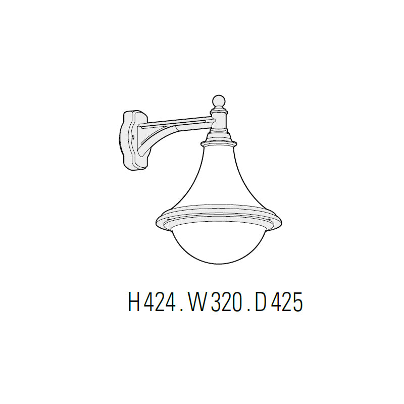 Dallas Model 4 Wall Light