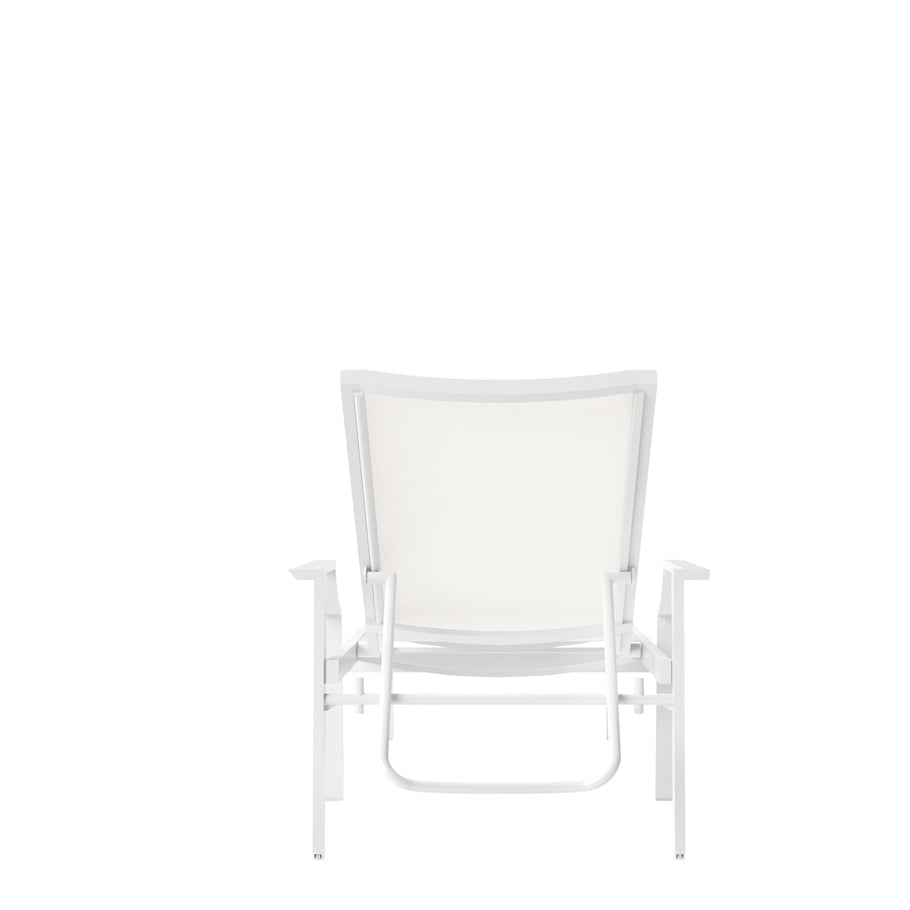 Fiore Stackable Chaise Lounge with Arms