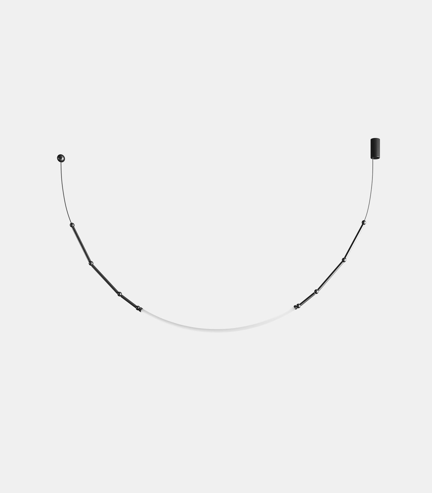 Leda Curve Pendant Light