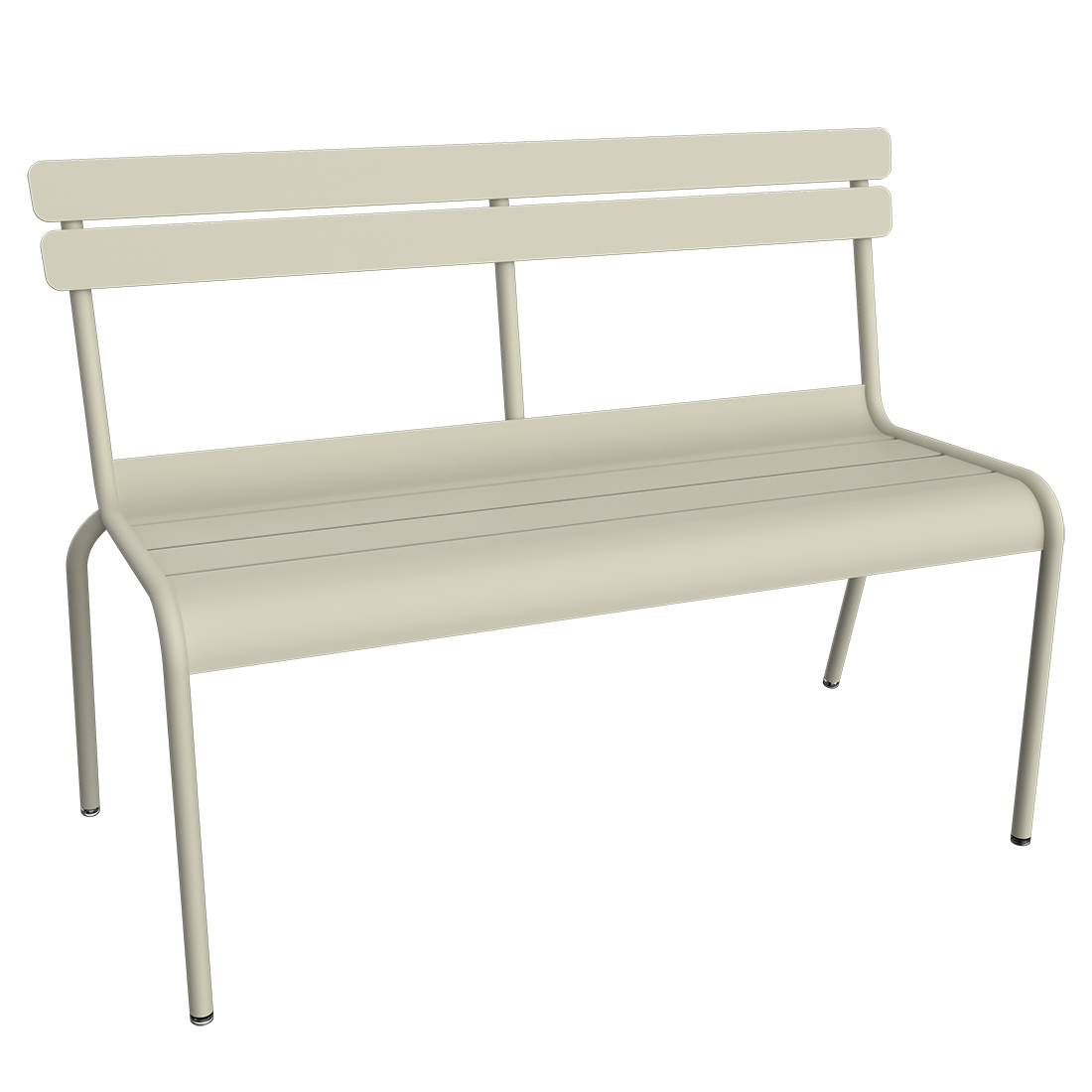 Luxembourg 2/3 Seater Bench with Backrest