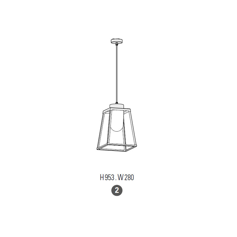Lampiok 2 Model 2 Pendant