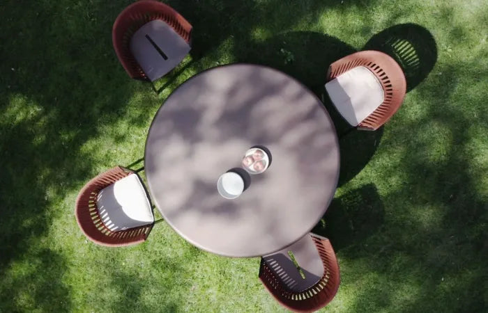 Moai Round Dining Table - 2 Sizes