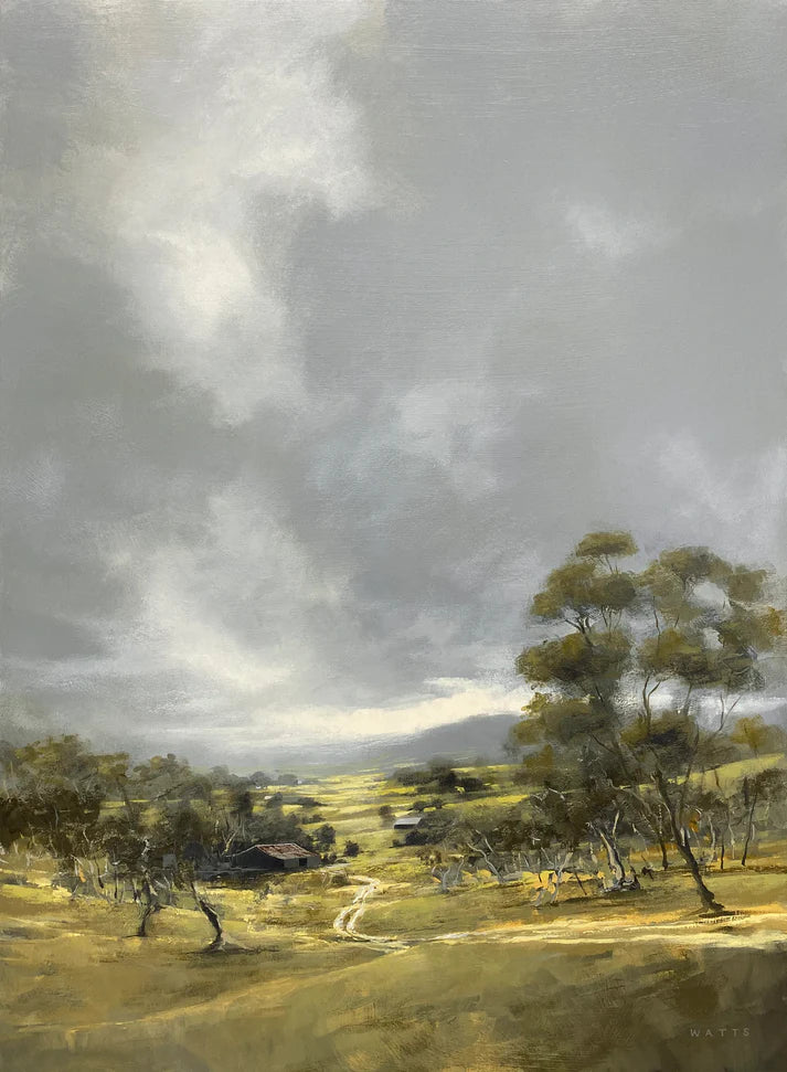 Rural Life, Oil on Linen