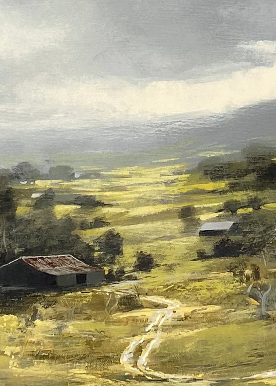 Rural Life, Oil on Linen