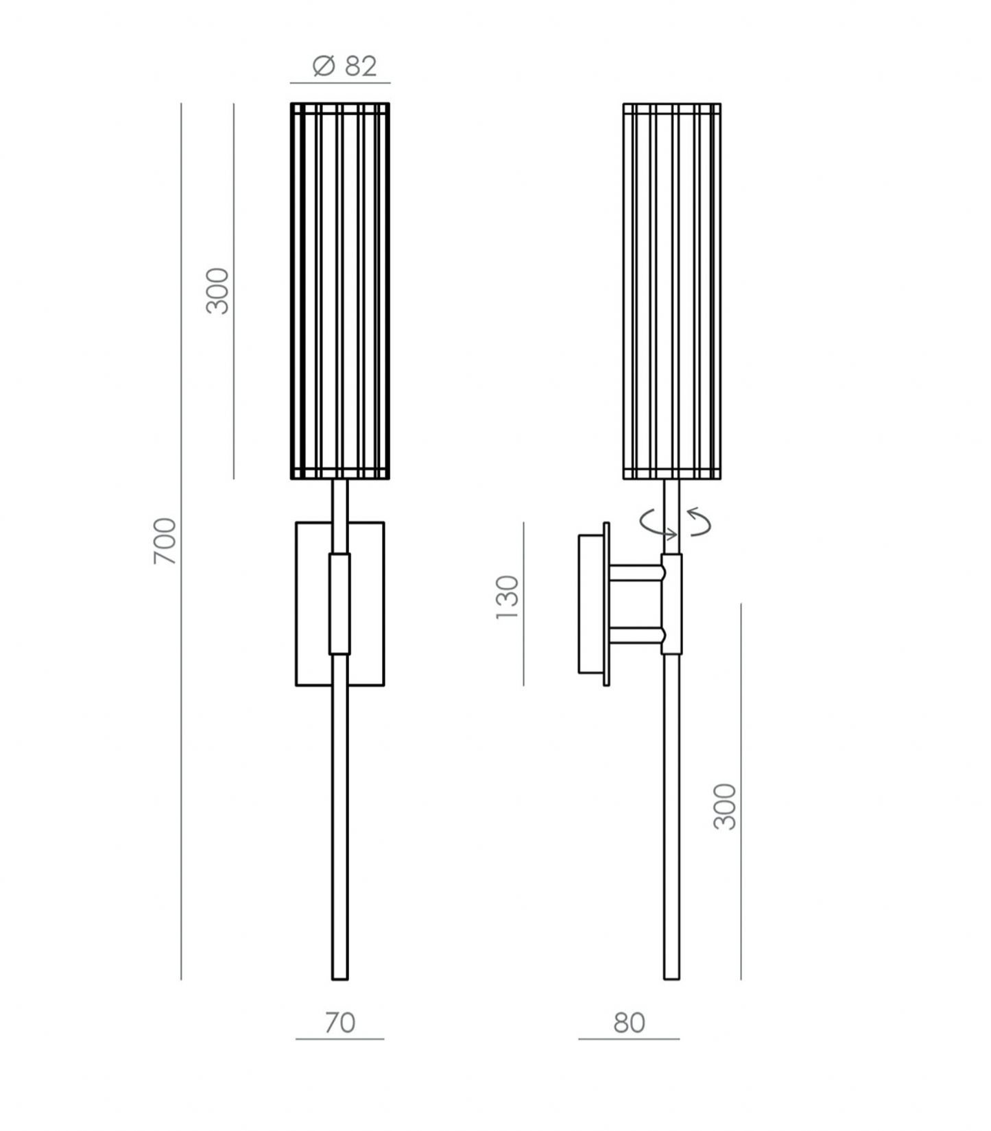 Niro Wall Light