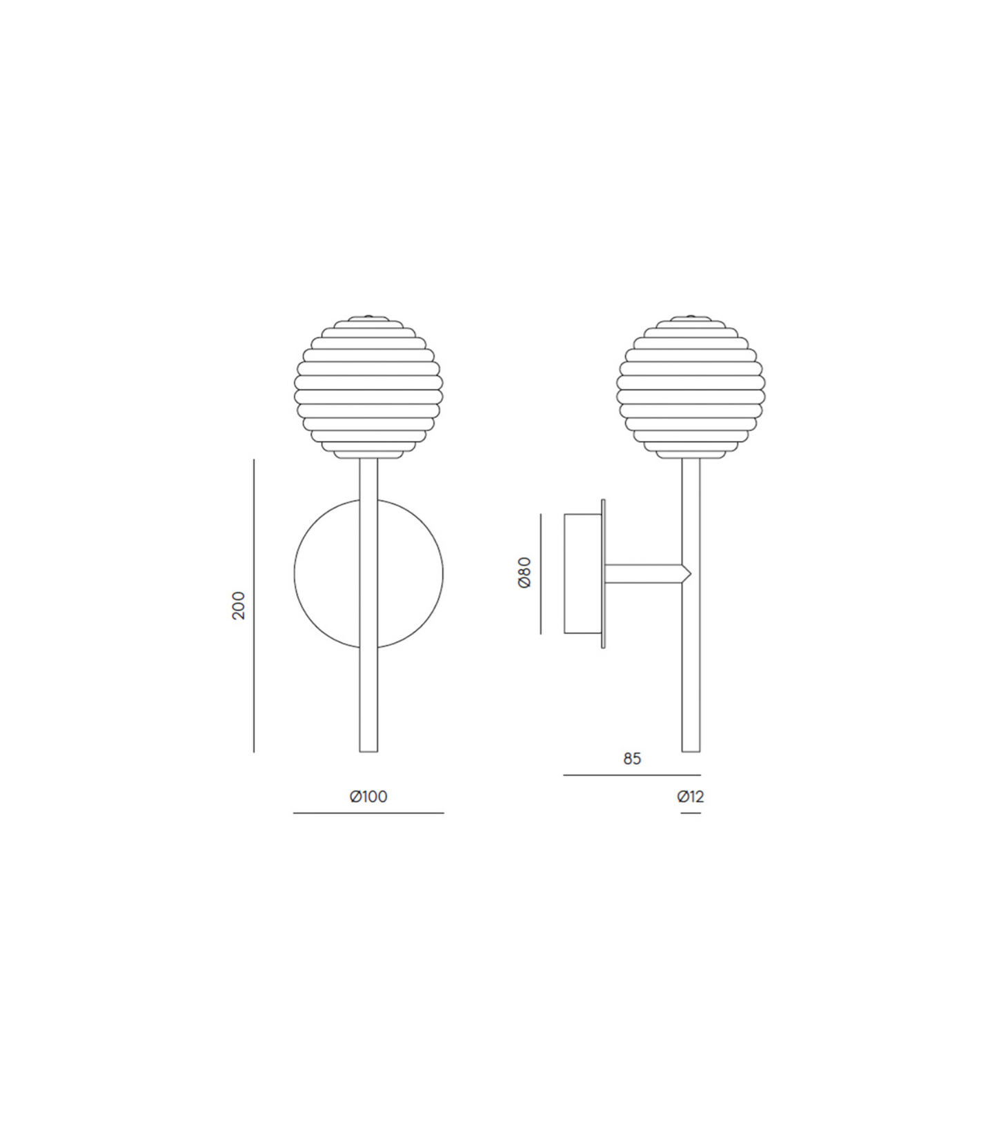 Doul Wall Light Large