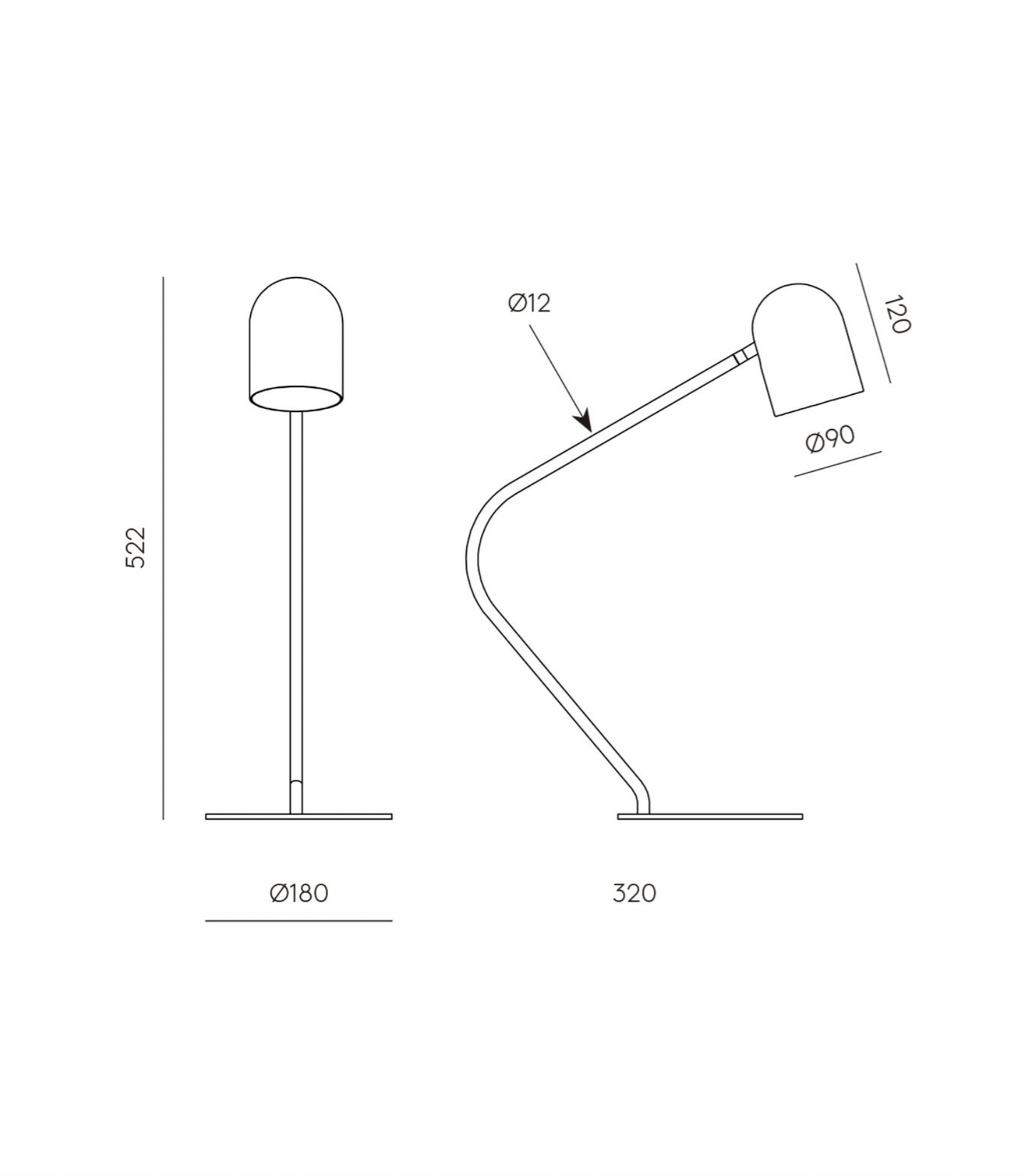 Pipe Table Lamp