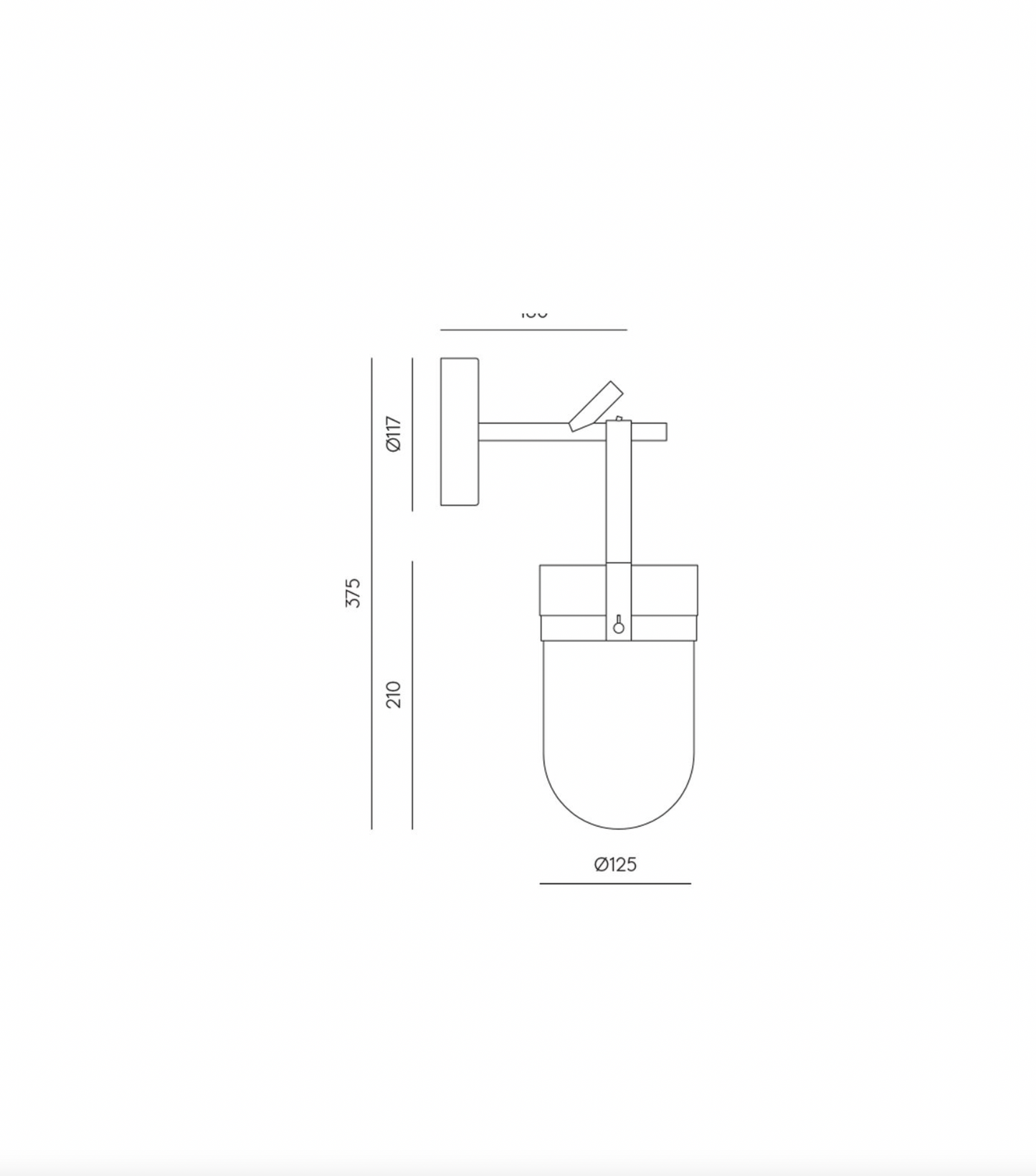 Almon Wall Light