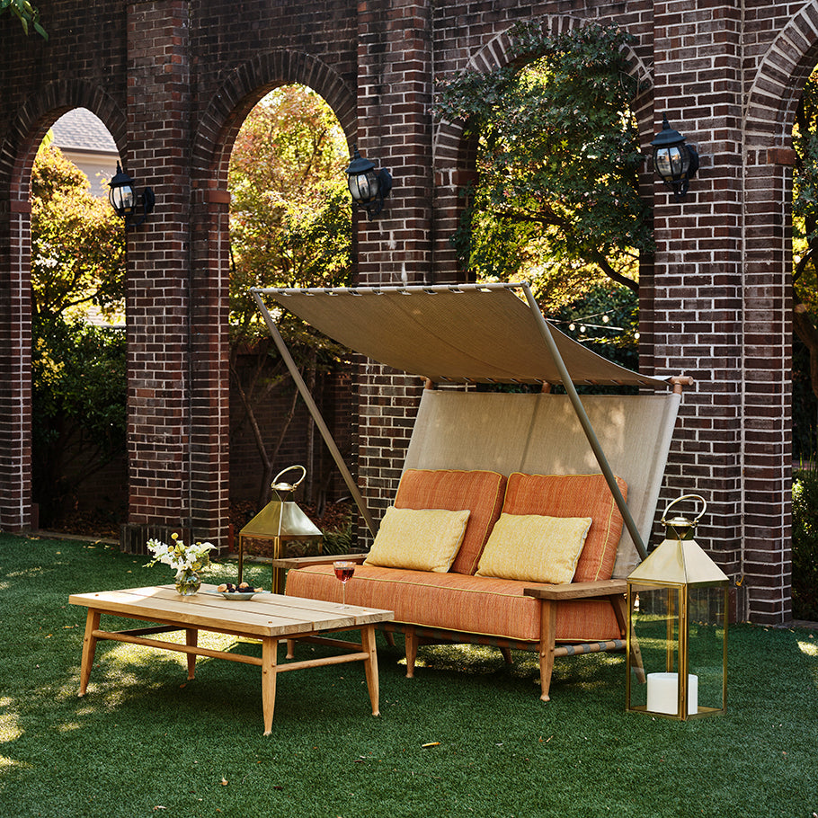Serengeti Sofa 2 Seat With Canopy