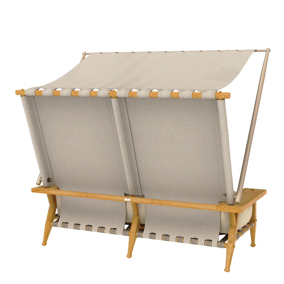 Serengeti Sofa 2 Seat With Canopy