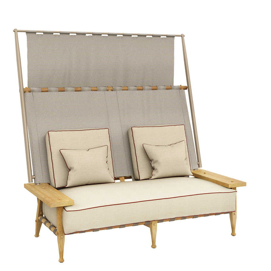 Serengeti Sofa 2 Seat With Canopy