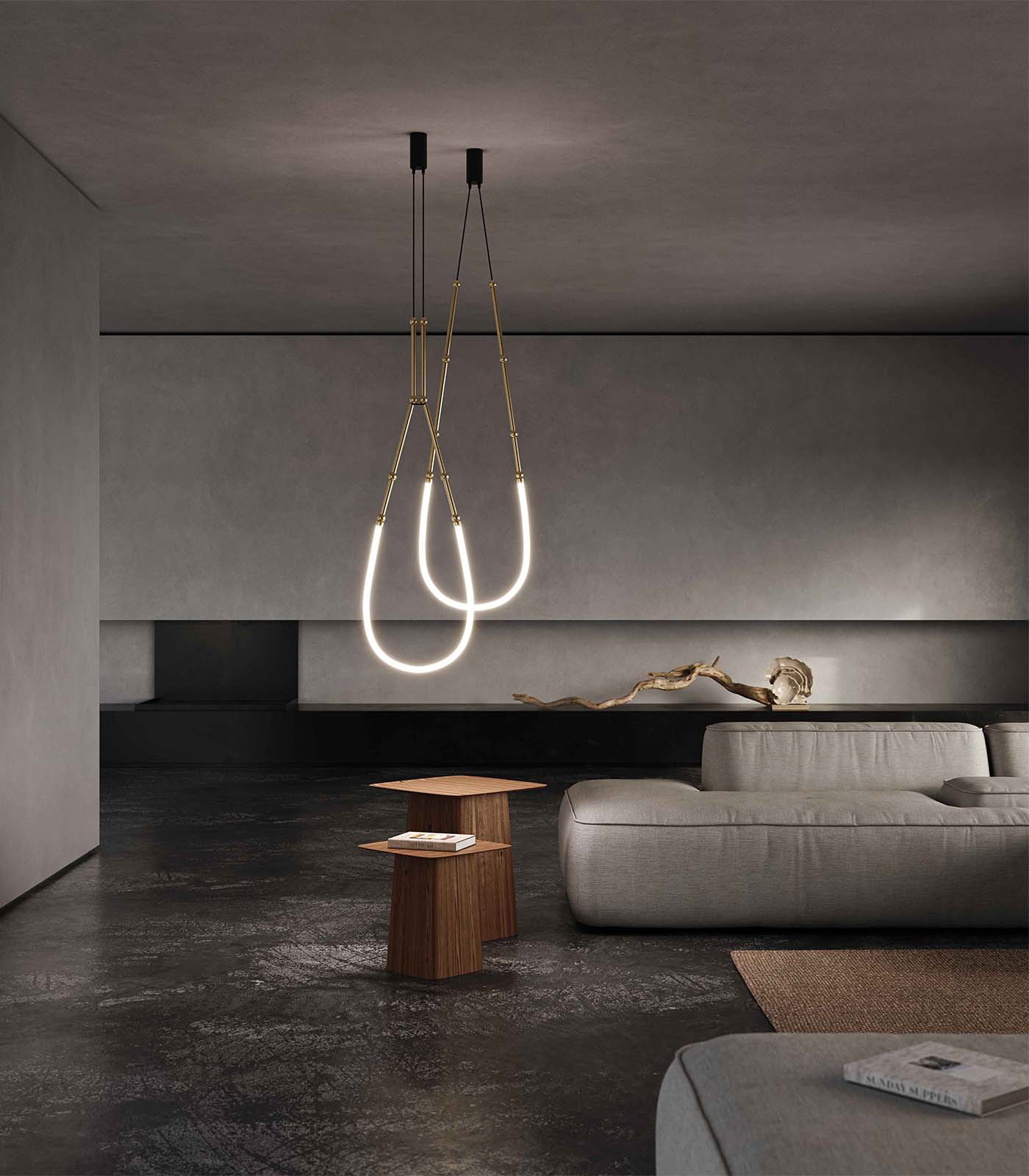 Leda Drop Interior Pendant Light