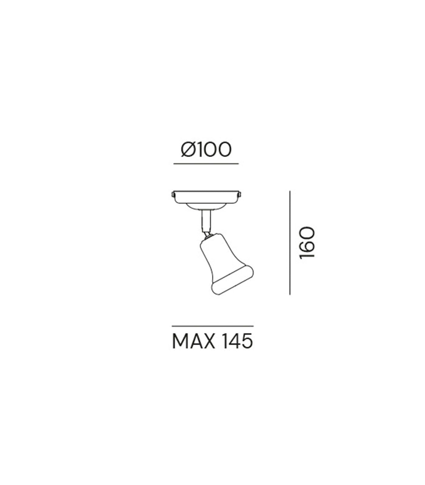 Mini Spot Ceiling Light - Double or Single