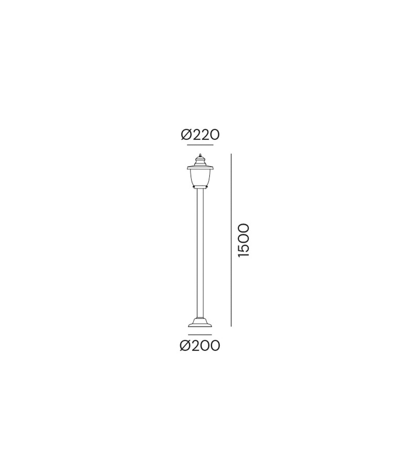 Venezia Bollard Light