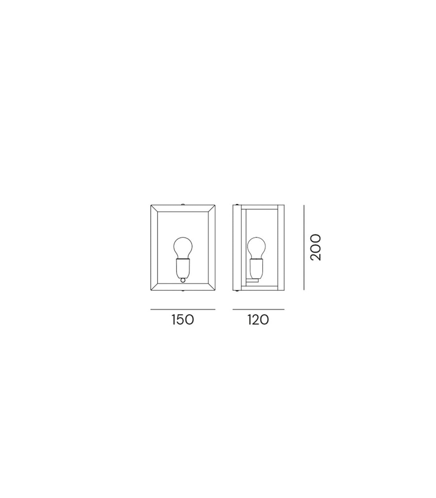 Quadro Outdoor Wall Light