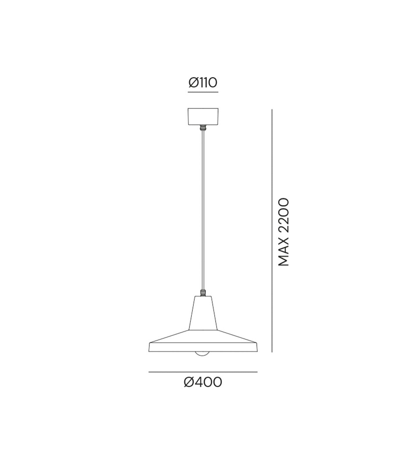 Officina Pendant Light by Il Fanale (Various Sizes)