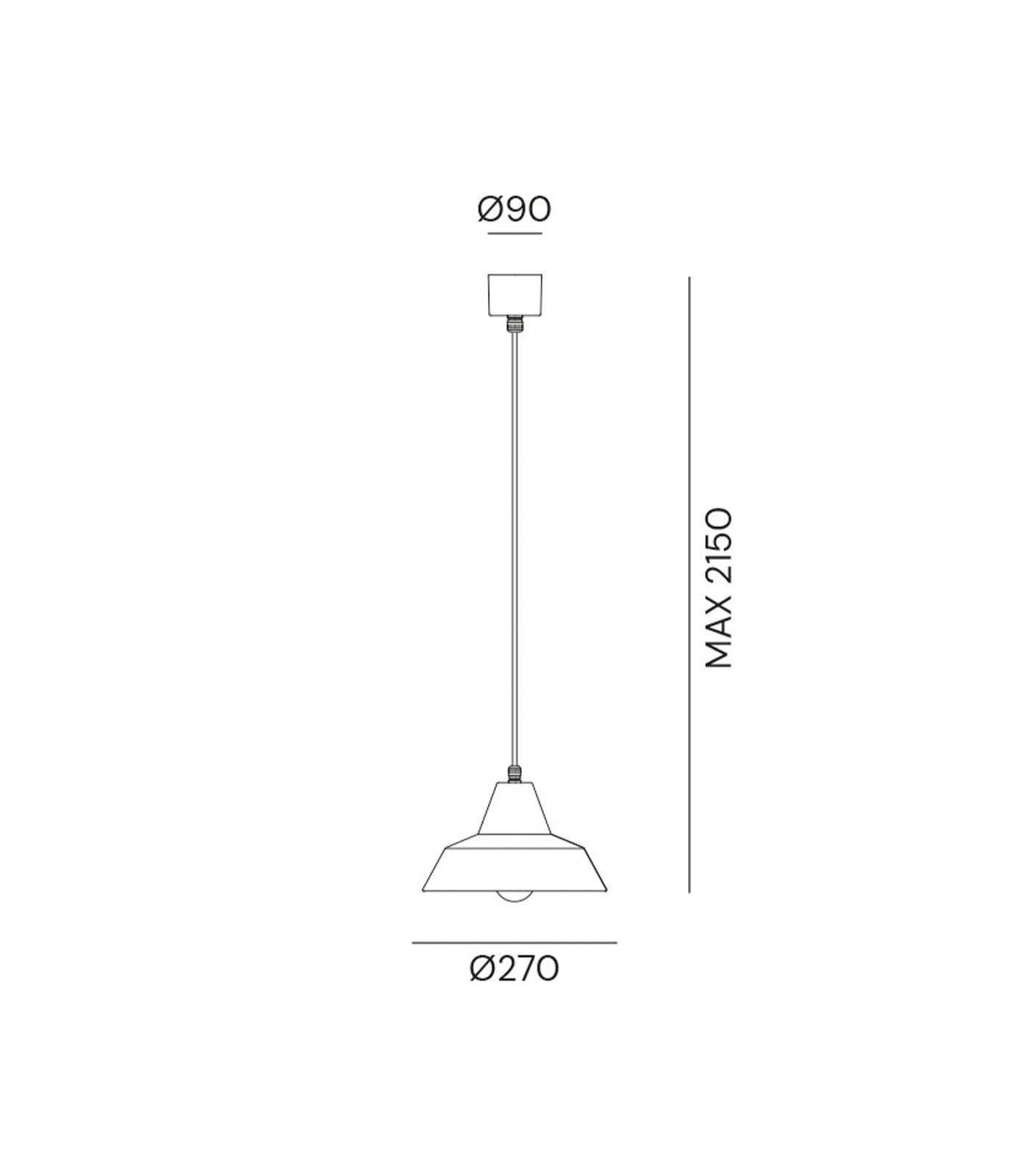 Officina Pendant Light by Il Fanale (Various Sizes)