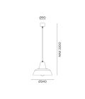 Officina Pendant Light by Il Fanale (Various Sizes)