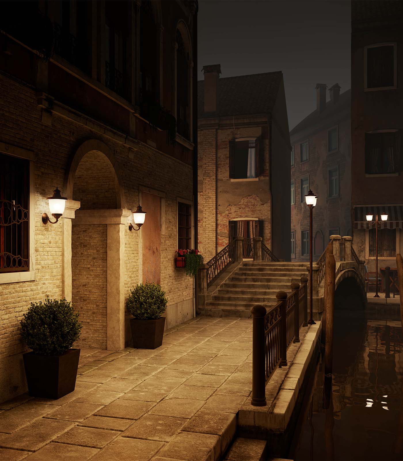 Venezia 2-Light Post Light