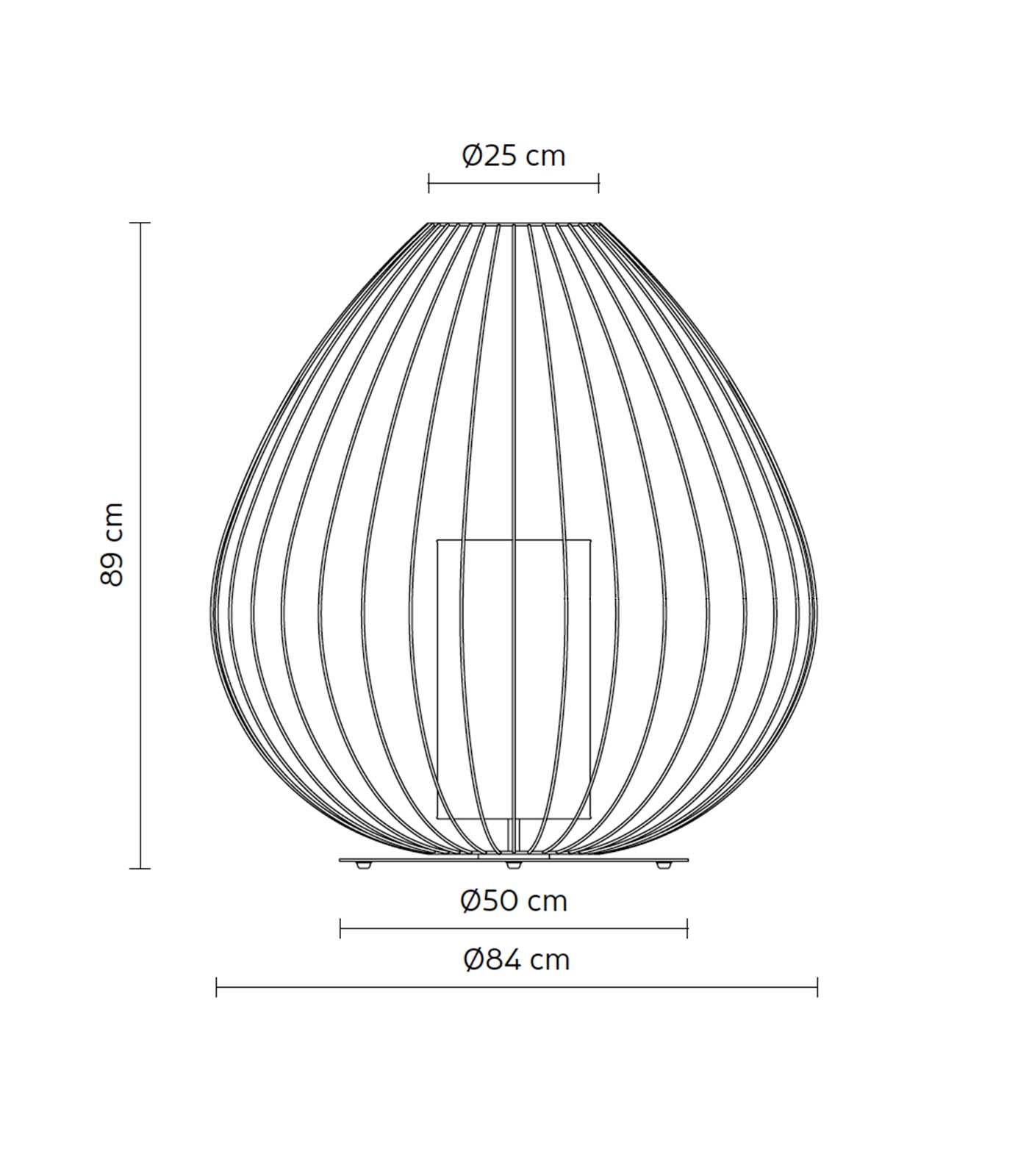 Cell Interior Floor Lamp - 4 sizes