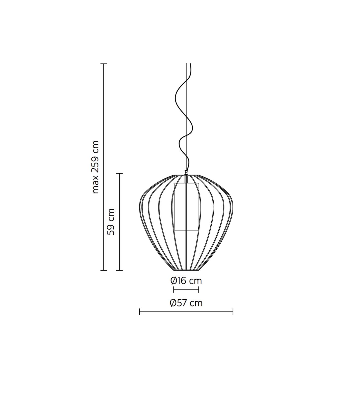 Cell Indoor Pendant Light - 4 sizes