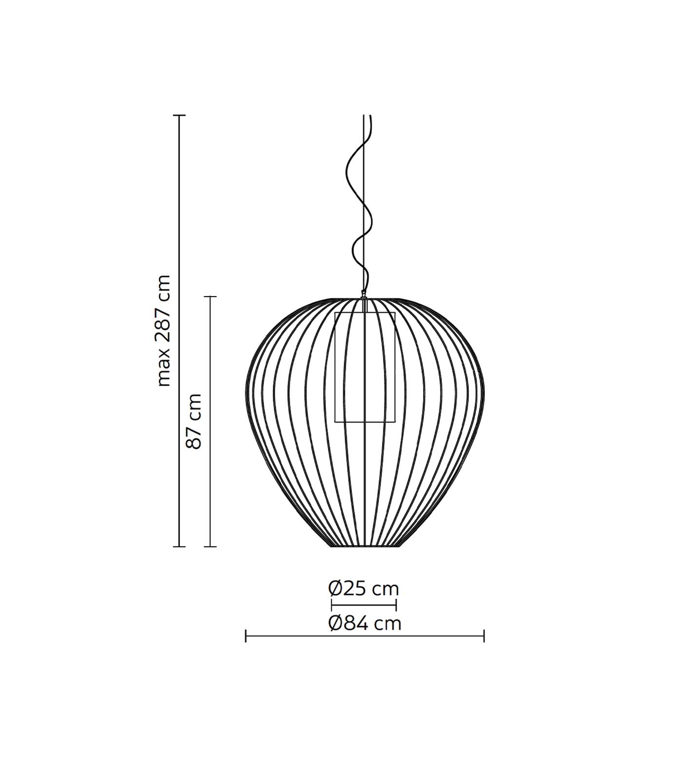 Cell Outdoor Pendant Light - 3 sizes