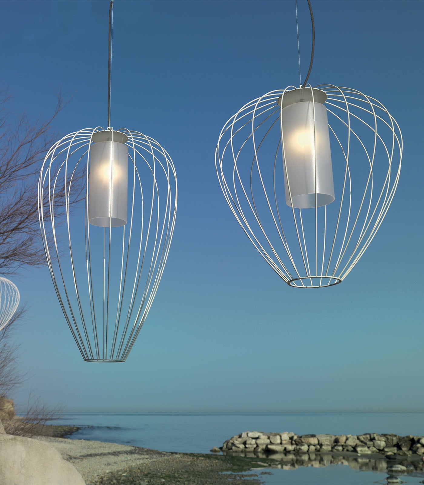 Cell Outdoor Pendant Light - 3 sizes