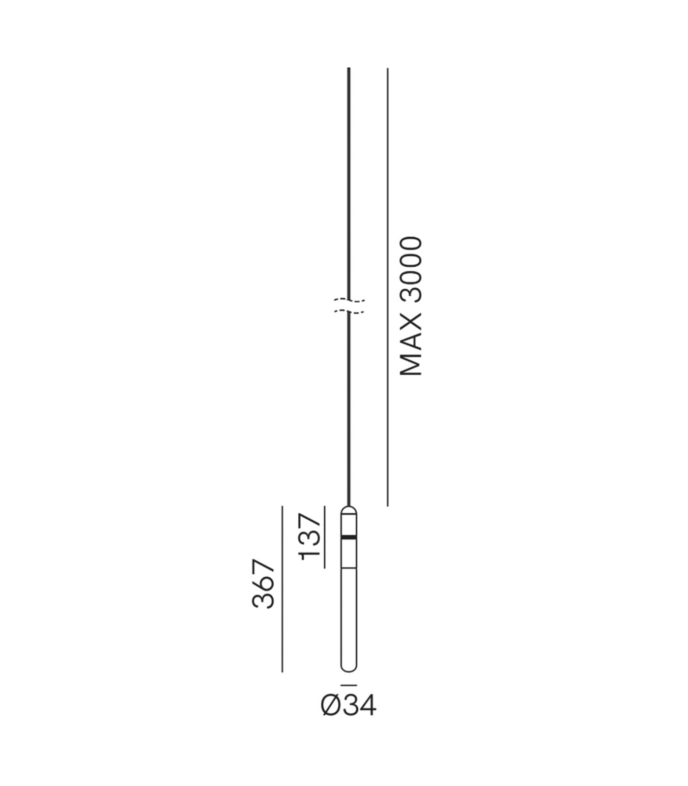 Levante Pendant Light Single