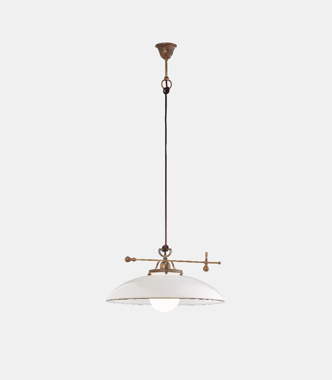 Country Curve Pendant Light Counterweight