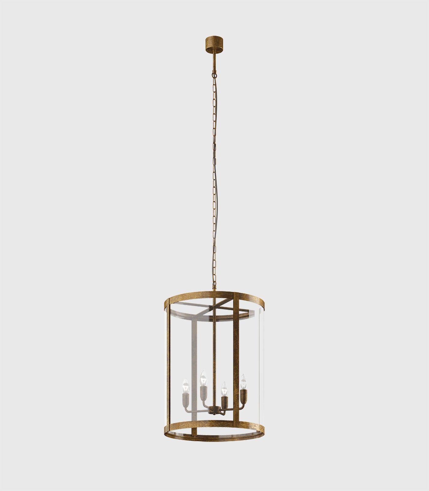 London Round Interior Pendant Lantern - 2 Sizes