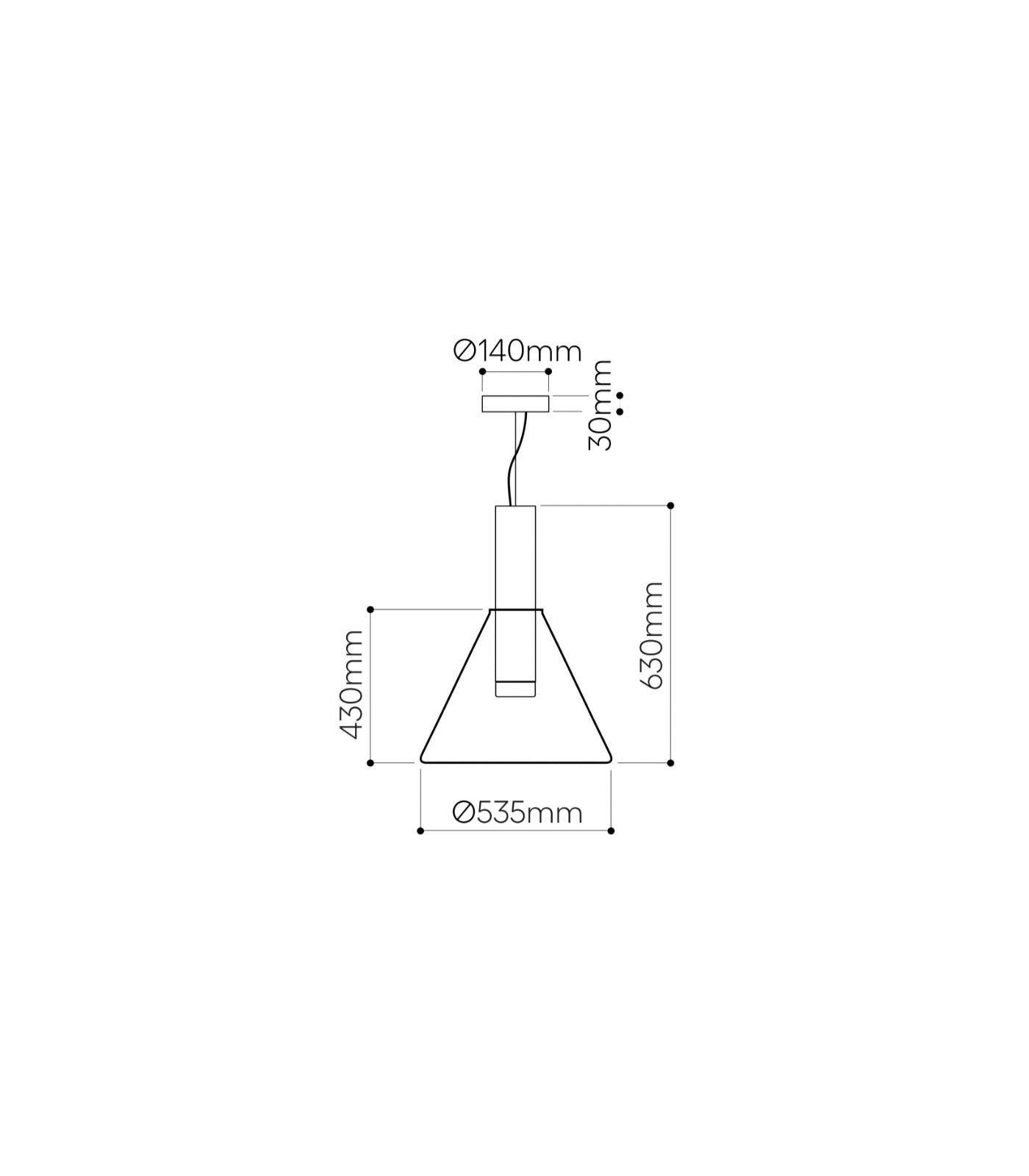 Phenomena Cone Pendant
