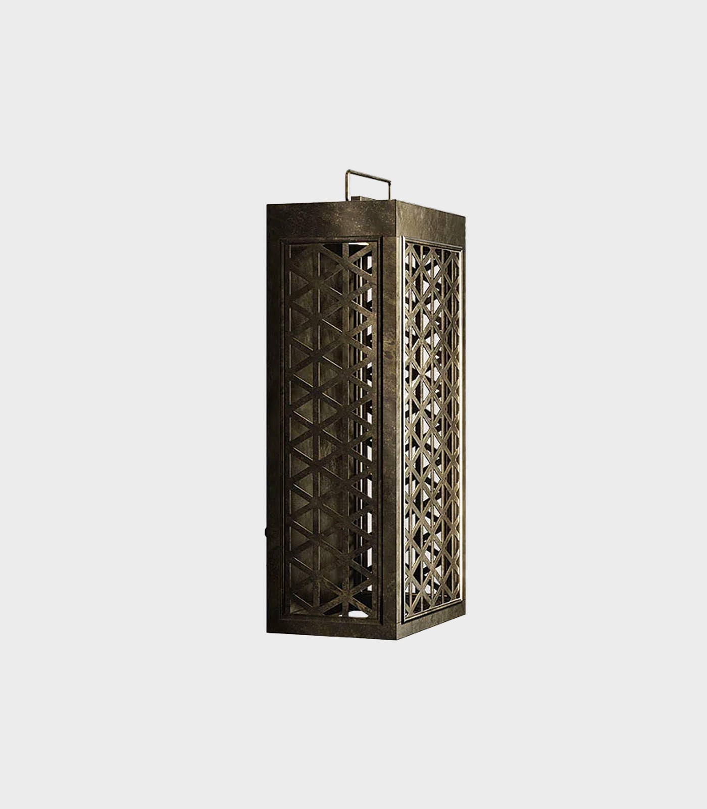 Grid Outdoor/Indoor Wall Light