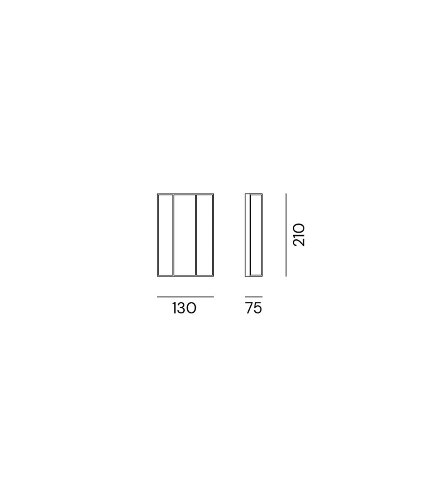 Rilegato 2 Interior Wall Light - 2 sizes