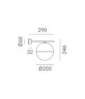 Sfera Outdoor Wall Light - 2 Styles