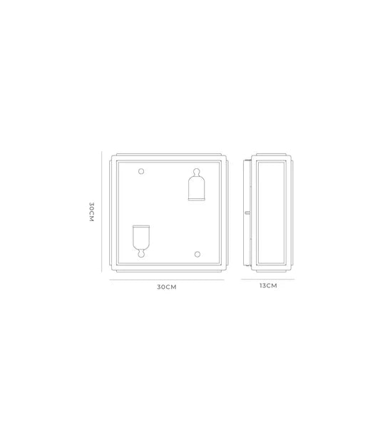 Lille 2lt Wall Light Interior