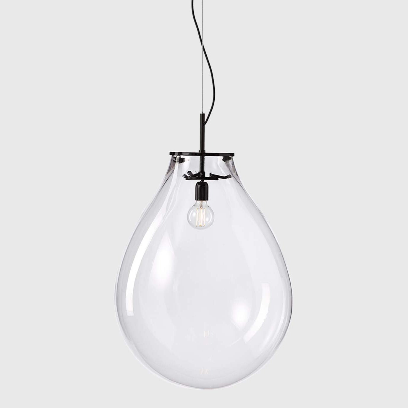 Tim Black Pendant Light