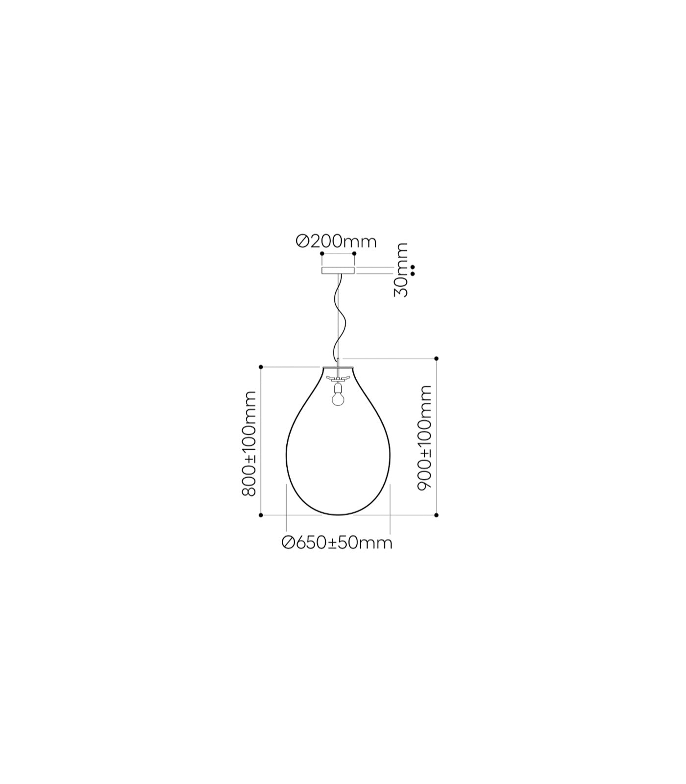 Tim Copper Pendant Light