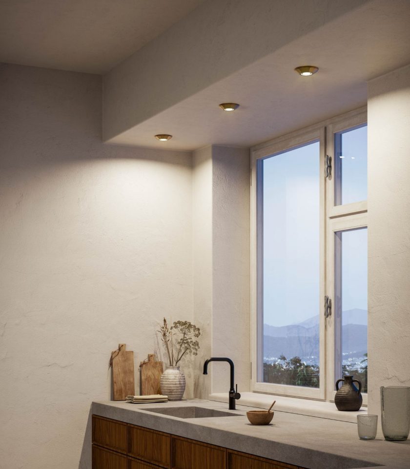 Mini Flush Ceiling Light by Il Fanale