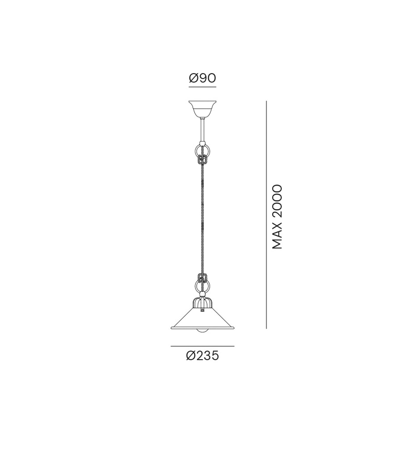 Cascina Collection Pendant Light by Il Fanale