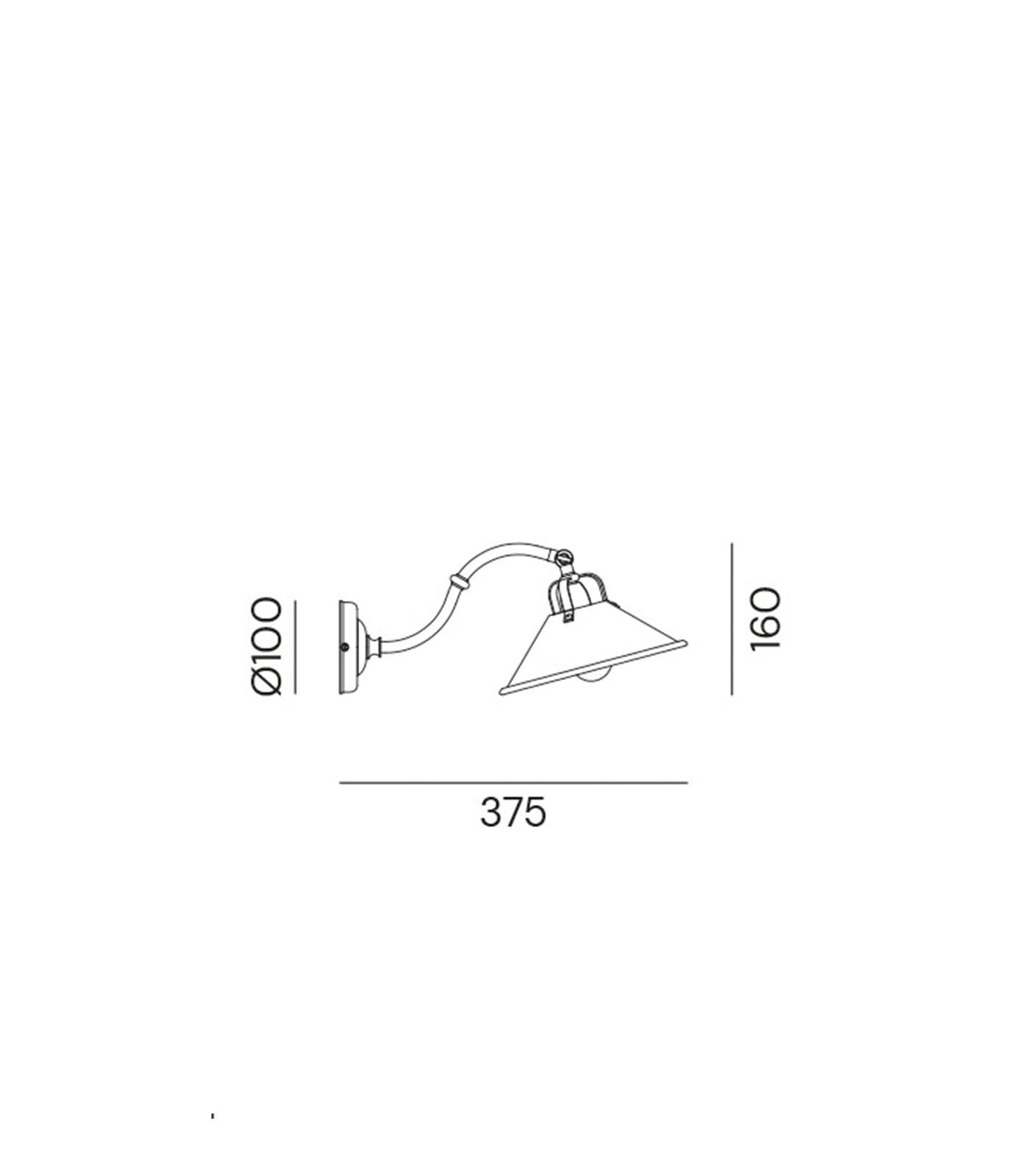 Cascina Wall Light