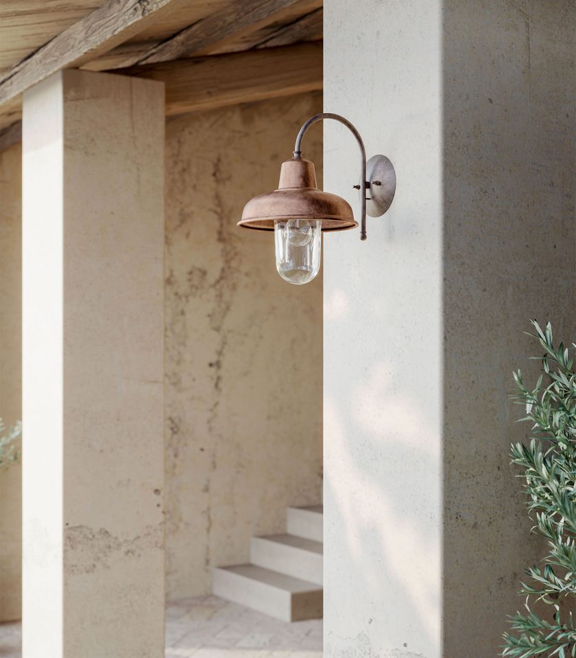 Contrada Outdoor Wall Light by Il Fanale