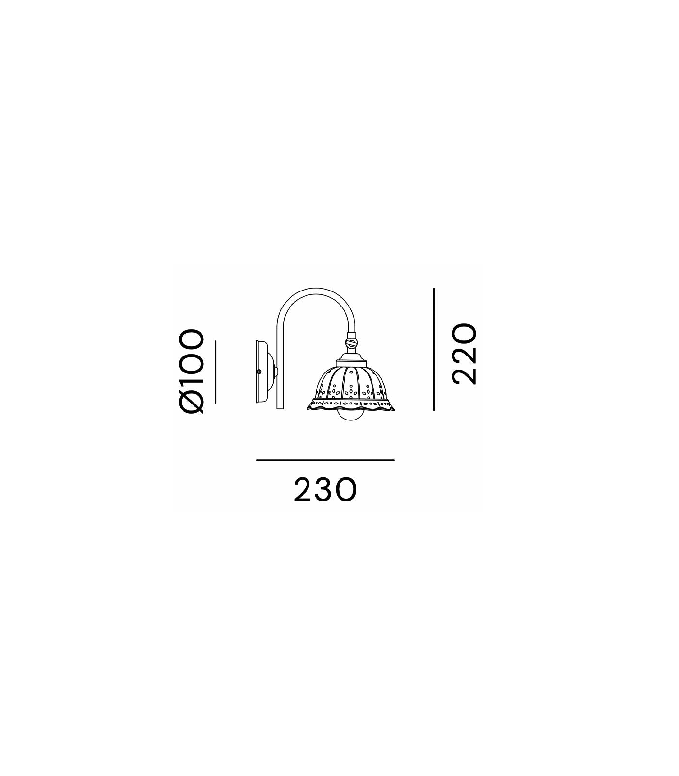 Anita Wall Light by Il Fanale