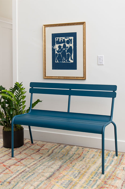 Luxembourg Bench W/Back 118cm