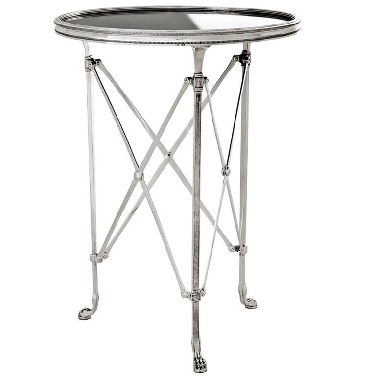 Lions Foot Nickel Side Table