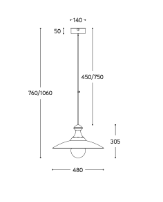Loggiato Pendant Light