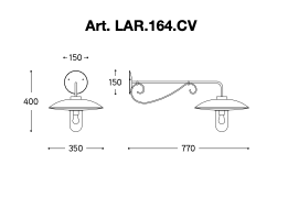 Le Rear Wall Lamp