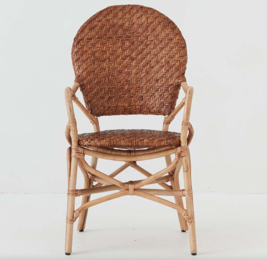 Leyla Rattan Dining Chair