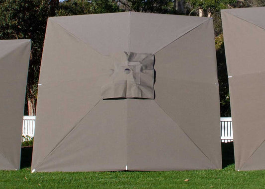 Timber Square Umbrella 2.6m