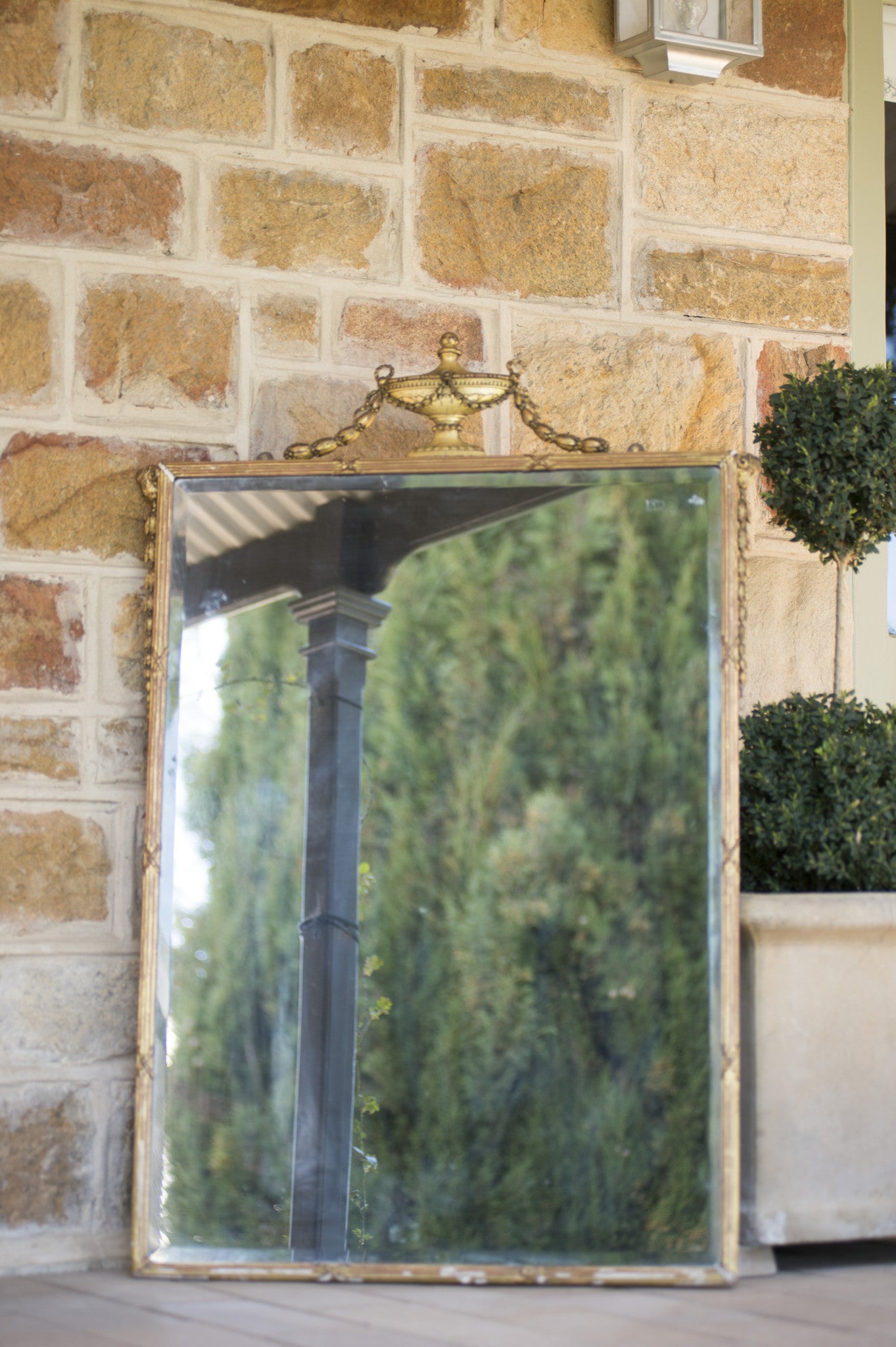 English Giltwood Mirror
